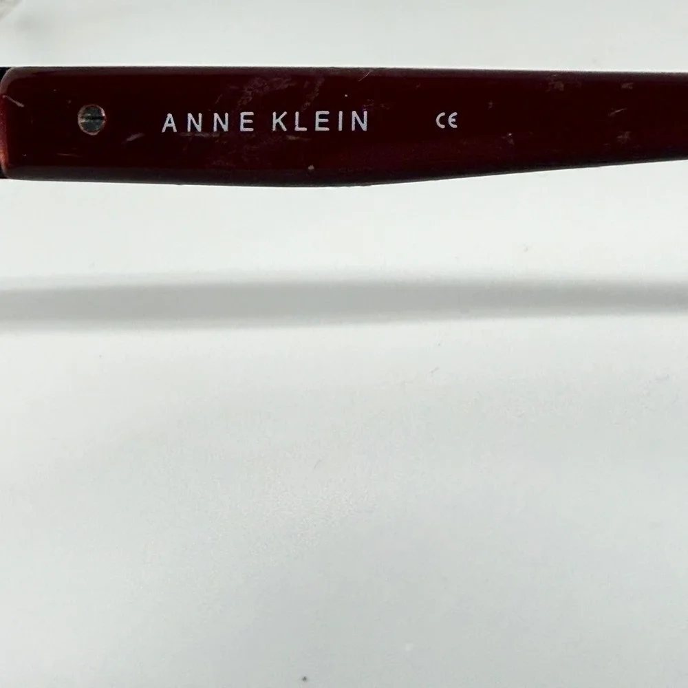 Anne Klein AK5043 604 Merlot Eyeglasses‎ Frames 51-18-135 Brown Red Square Women